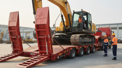What is the Safest Method to Load a 50 Ton Excavator?