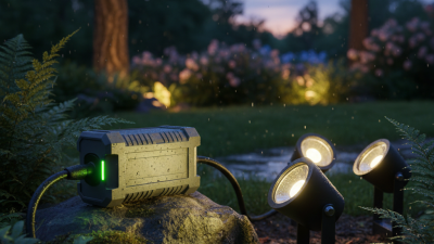 How to Choose a Rechargeable Battery Pack for Outdoor LED Lights?