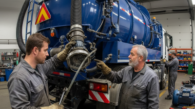 How to Fix Low Pressure in Your Sewage Truck Suction?