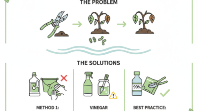 How to Sterilize Garden Tools to Prevent Plant Disease?