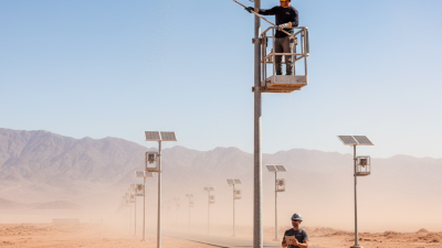 Best Ways to Maintain Solar Panels on Street Lights in Dusty Areas?