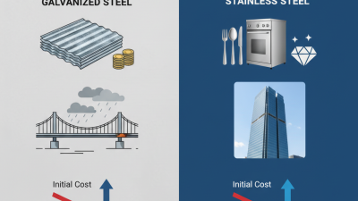 2026 Best Difference Between Galvanized and Stainless Steel?