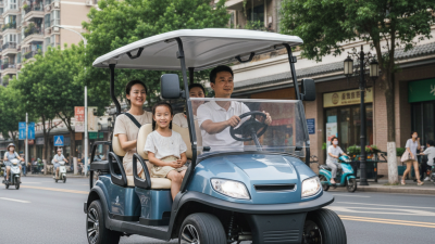 What Features Make a Golf Cart Street Legal in China?