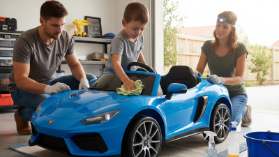 How to Clean and Maintain Kids Electric Ride On Cars Tips?
