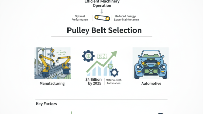 How to Choose the Right Pulley Belt for Your Applications?