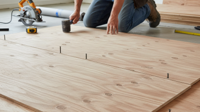 How to Use Plywood for Flooring Underlayment Effectively?