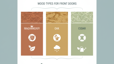 Best Wood Types for External Front Doors Which One to Choose?