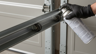 How to Properly Lubricate Overhead Door Tracks for Best Performance?