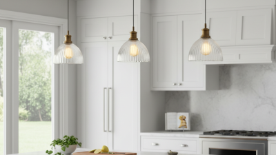 How High Should a Pendant Light Hang Over a Kitchen Island?