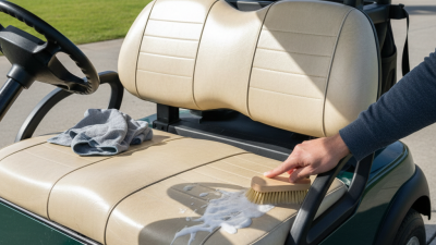 Top 10 Ways to Clean Golf Cart Seat Upholstery Efficiently?