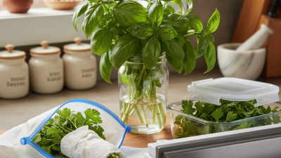 How to Store Fresh Herbs in Your Kitchen for Best Flavor?