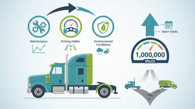 What is the average lifespan of a commercial tractor unit?