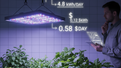 How to calculate electricity cost for grow lights effectively?