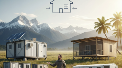 How to choose prefabricated houses for temporary accommodation?