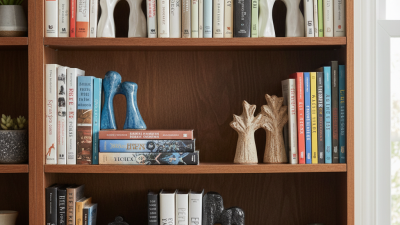 2026 Best Ways to Use Ceramic Bookends for Shelf Organization?