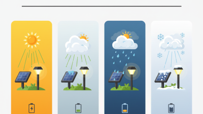 How Do Weather Conditions Impact Solar Lights Efficiency?