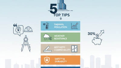 Top 5 Tips to Choose Aluminum Doors and Windows for High-Rises?