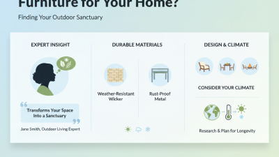 What is the Best Outdoor Furniture for Your Home?