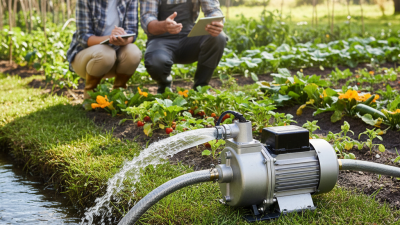 Top Small Water Pump Options for Efficient Farming and Gardening?