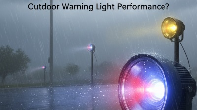 How to Determine What Factors Affect Outdoor Warning Light Performance?