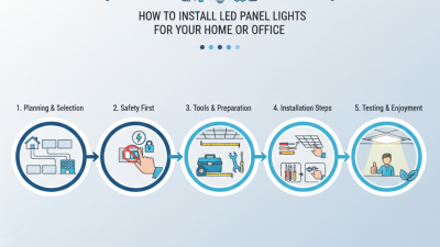 How to Install LED Panel Lights for Your Home or Office?