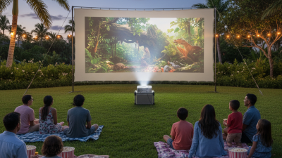 Why Choose a Rear Projector Screen for Outdoor Use?