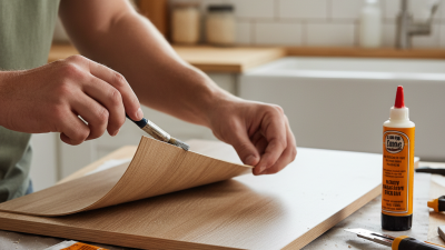 How to Repair Peeling Laminate on Cabinet Doors Easily?