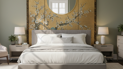 How to Use a Folding Screen as a Stylish Headboard?