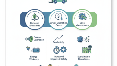 What are the advantages of an all-electric forklift fleet?