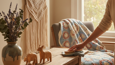 How To Care for Handmade Home Decorations Effectively?