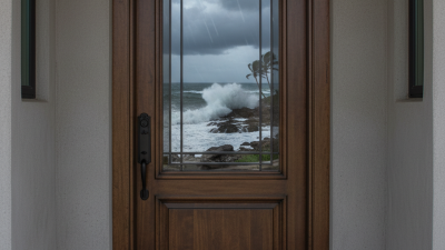 What makes a door hurricane proof in high wind zones?