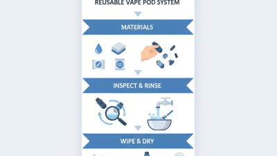 How to Properly Clean Your Reusable Vape Pod System?