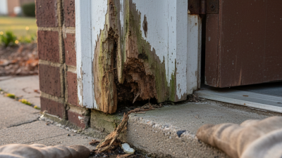 How to Fix a Rotting Wooden Door Frame at the Bottom?