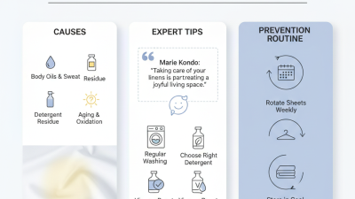 Why Do White Sheets Turn Yellow and How to Prevent It?