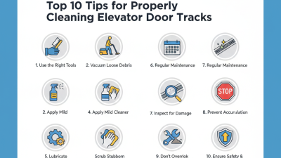 Top 10 Tips for Properly Cleaning Elevator Door Tracks