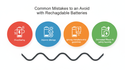 Common Mistakes When Using Rechargeable Batteries You Should Avoid?
