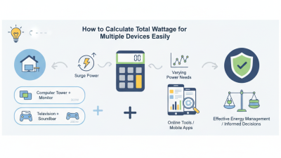 How to Calculate Total Wattage for Multiple Devices Easily?