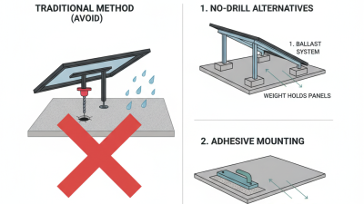 How to Install Solar Panels on Flat Roofs Without Drilling?