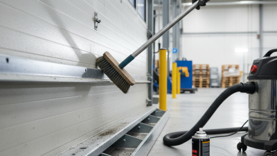 How to Effectively Clean and Lubricate Industrial Door Tracks?
