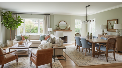 2026 Best Ways to Match Living Room and Dining Room Furniture?