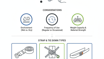 How to Choose the Best Straps and Tie Downs for Your Needs?