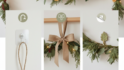 How to Hang Garlands Without Nails or Screws Easily?