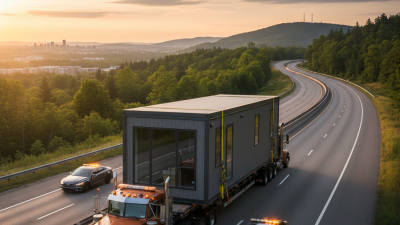Top 10 Ways to Transport Prefabricated Buildings Effectively?
