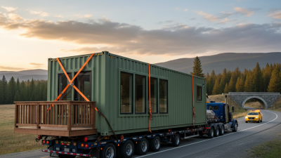 How to Transport a Container House Safely and Efficiently?