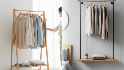 How to Choose Between Floor-standing and Wall-mounted Hanger Racks?