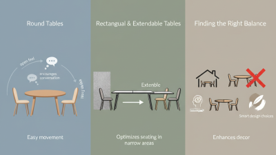 Best Dining Table Shapes for Small Spaces to Maximize Style?