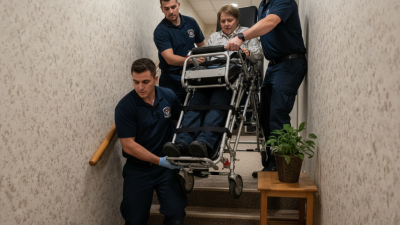 How to Navigate Narrow Hallways with a Stair Chair Stretcher?