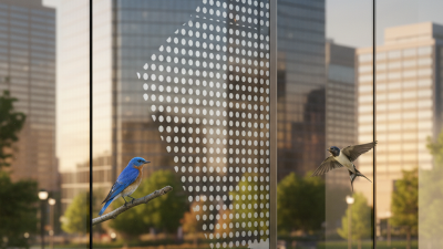 How to Prevent Birds from Hitting Large Glass Windows?