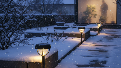 Can Solar Lights Survive Winter Conditions Outside?