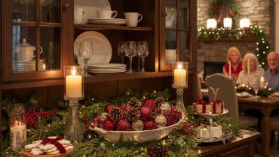 2026 Best Ways to Decorate a Buffet and Hutch for Holidays